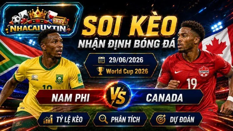 Đội hình ra sân dự kiến của Nam Phi vs Canada